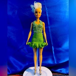 Barbie's Custom-Made Crochet Dress
